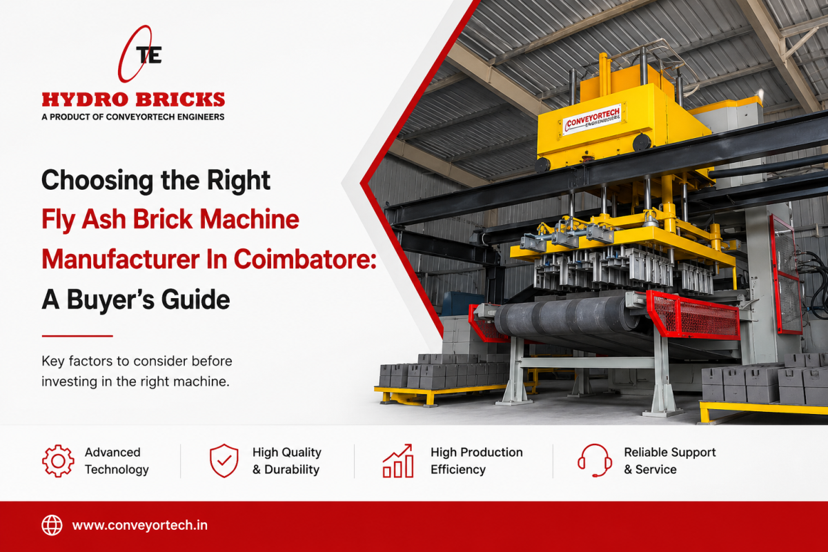 Fly Ash Brick Machine Manufacturer In Coimbatore