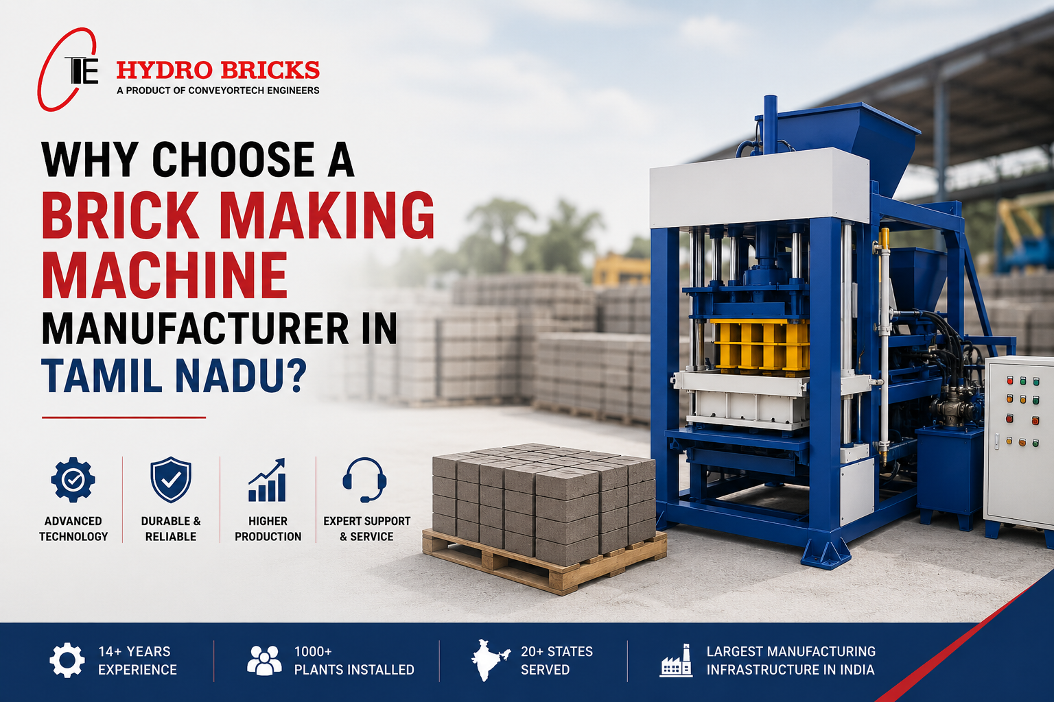 Brick Making Machine Manufacturer in Tamil Nadu